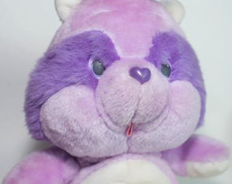 care bear raccoon plush