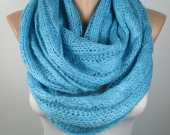 Infinity Scarf Fall Winter Fashion Scarf Circle Scarf Christmas Gifts For Her Loop Scarf Neck warmer Women Fashion Accessories