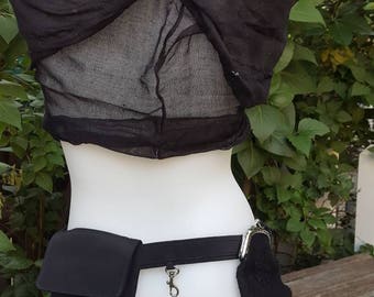 Utility Belt: Black Velcro