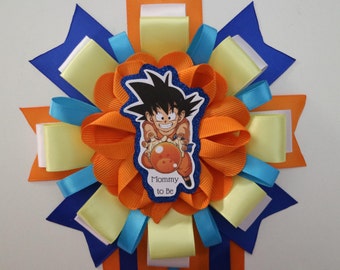 Dragon Ball Z Baby Shower Mommy to be Corsage