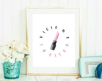 Gilmore Girls, Vicious Trollop, Stars Hollow, Gilmore Girls Poster, Emily Gilmore, Art Print, Printable, Home Decor, Wall Decor, Wall Art