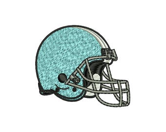 FOOTBALL HELMET - machine embroidery design - Instant Download