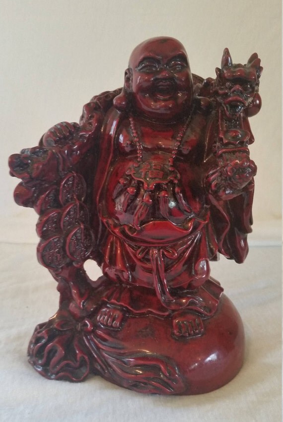 Buddha statue/resin Buddha statue/red buddha statue