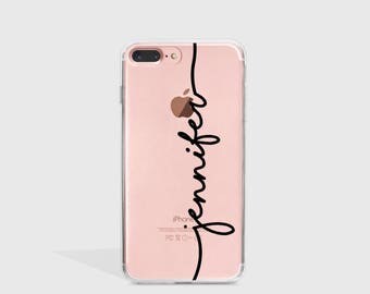 EXPRESS Custom Name Iphone 7 Case Personalized Iphone 7 Plus Case Personalized Gift For Her Iphone Phone Cover Phone Case Tech Gifts - PT108
