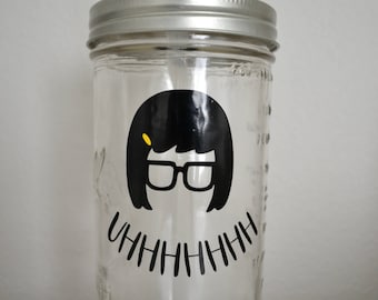 Tina Belcher Bob's Burgers Mason Jar Tumbler