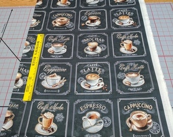 Metro Cafe Cotton Fabric from Robert Kaufman
