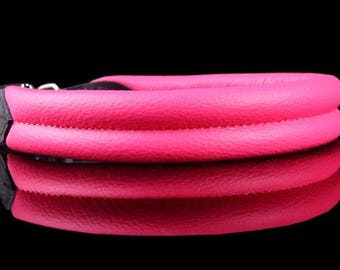 Dog collar - dog leather - genuine leather necklace.