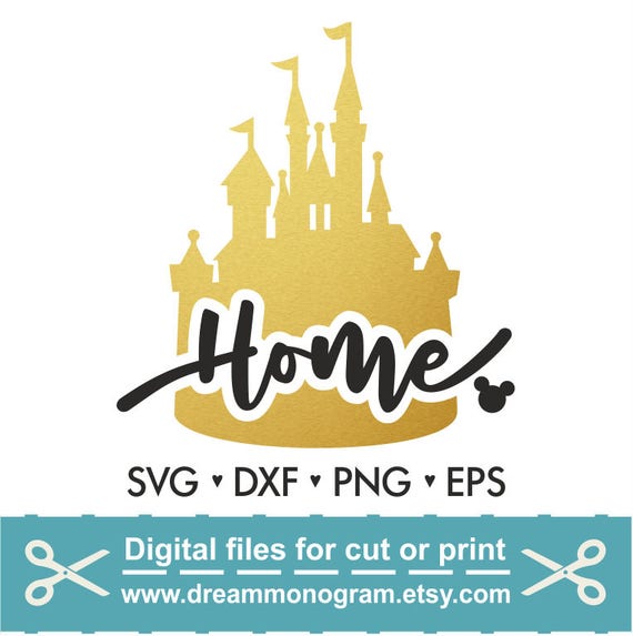 Disney Castle SVG/ Disney Svg/ Home Svg/ Princess Castle Svg/