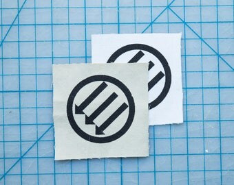 Iron Front/Antifa Arrows Fabric Patch