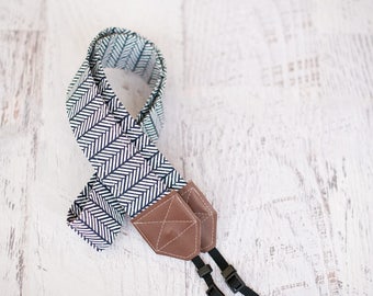 Herringbone camera strap, DSLR camera strap, canon camera strap, photographer gift, camera accessories, womens accessories