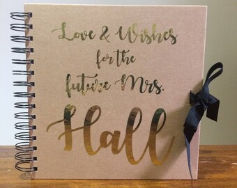 Hen Party Personalised Memory Book, Hen Party Book, Wishes for the Bride, Hen party Album, Hen party guest book