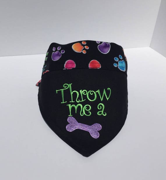 Pet name bandana dog bandana personalized dog bandana
