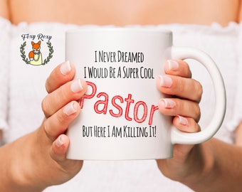 Personalized Minister Gift Pastor Appreciation Priest Gift
