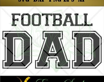 Football Dad svg, Clipart svg, Football for Cricut, Design Studio, Football svg Files for Cricut, Cutting Files,svg files,Silhouette svg,