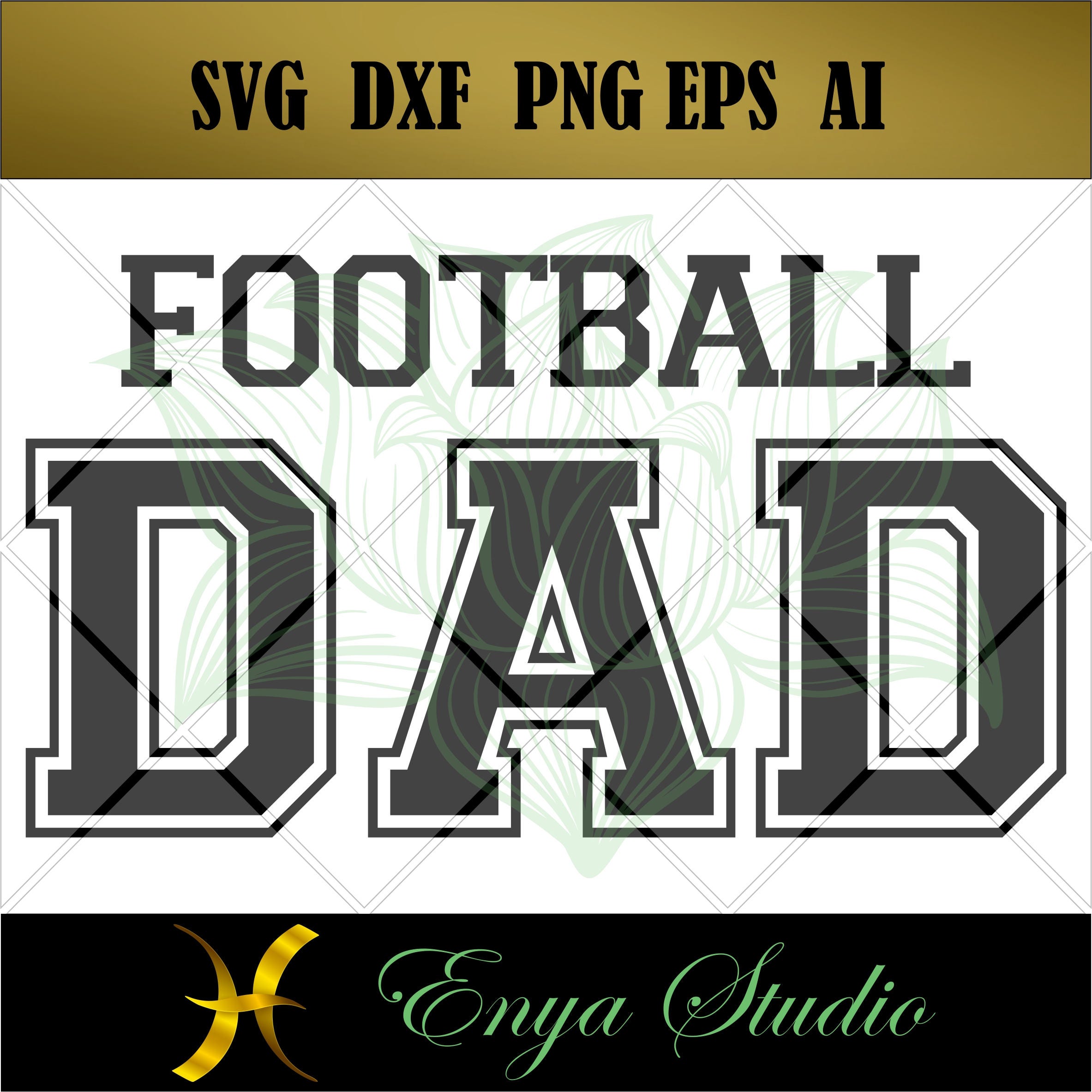 Football Dad svg Clipart svg Football for Cricut Design