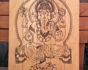 Ganesh Wall Art ganesh wall art | etsy Ganesh Wall Art ganesh wall art | etsy