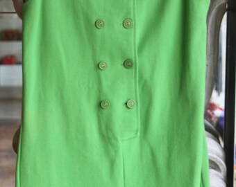 Vintage 1960s Lime Green Jantzen Romper