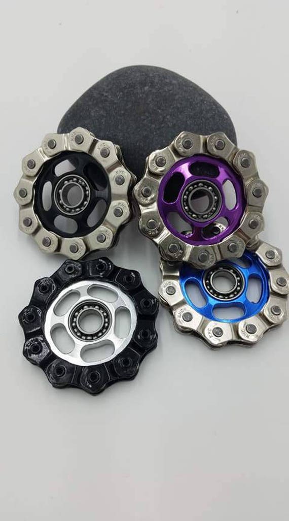 Bicycle Sprocket and Chain Fidget Spinner Chain Fidget