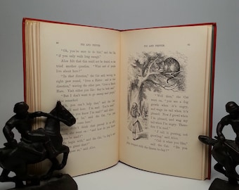 Alice's Adventures in Wonderland by Lewis Carroll First Edition Facsimile Hardcover Book