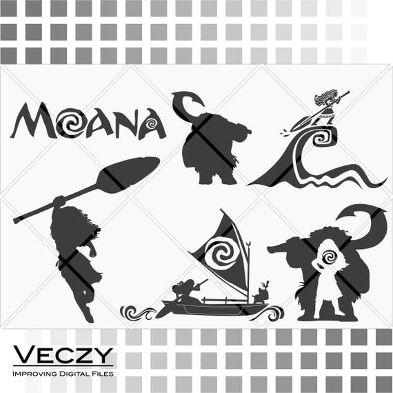 Download Moana SVG files for cricut