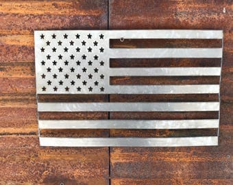 Rustic Metal American Flag Sign Decor Farmhouse Fixer Rustic Metal American Flag Sign Decor Farmhouse Fixer
