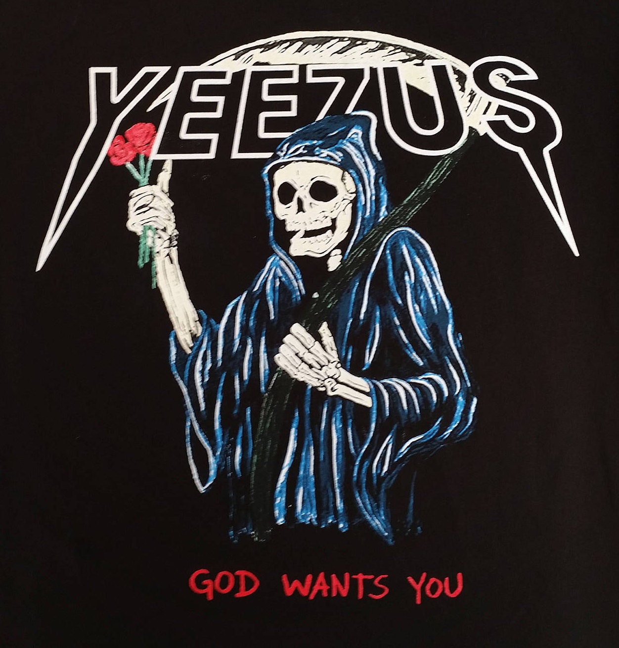 Kanye West Yeezus Death God Wants You Unisex