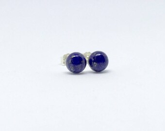 V3 Jewelry Sterling Silver Lapis Lazuli Cluster Drop Necklace main image 0
