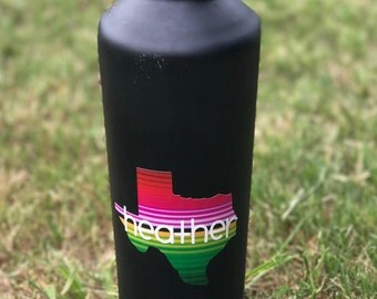 Serape Texas Vinyl Decal