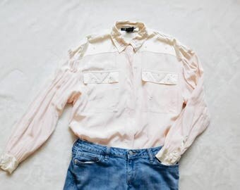 SKALL NEWMOON VINTAGE CHECK BLOUSE
