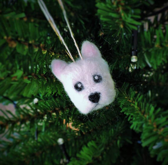 Christmas Westie West Highland Terrier Decoration