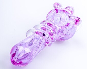 Lavender Swirl Pipe with Ribbon