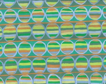 KAFFE FASSETT Heat wave green fabric