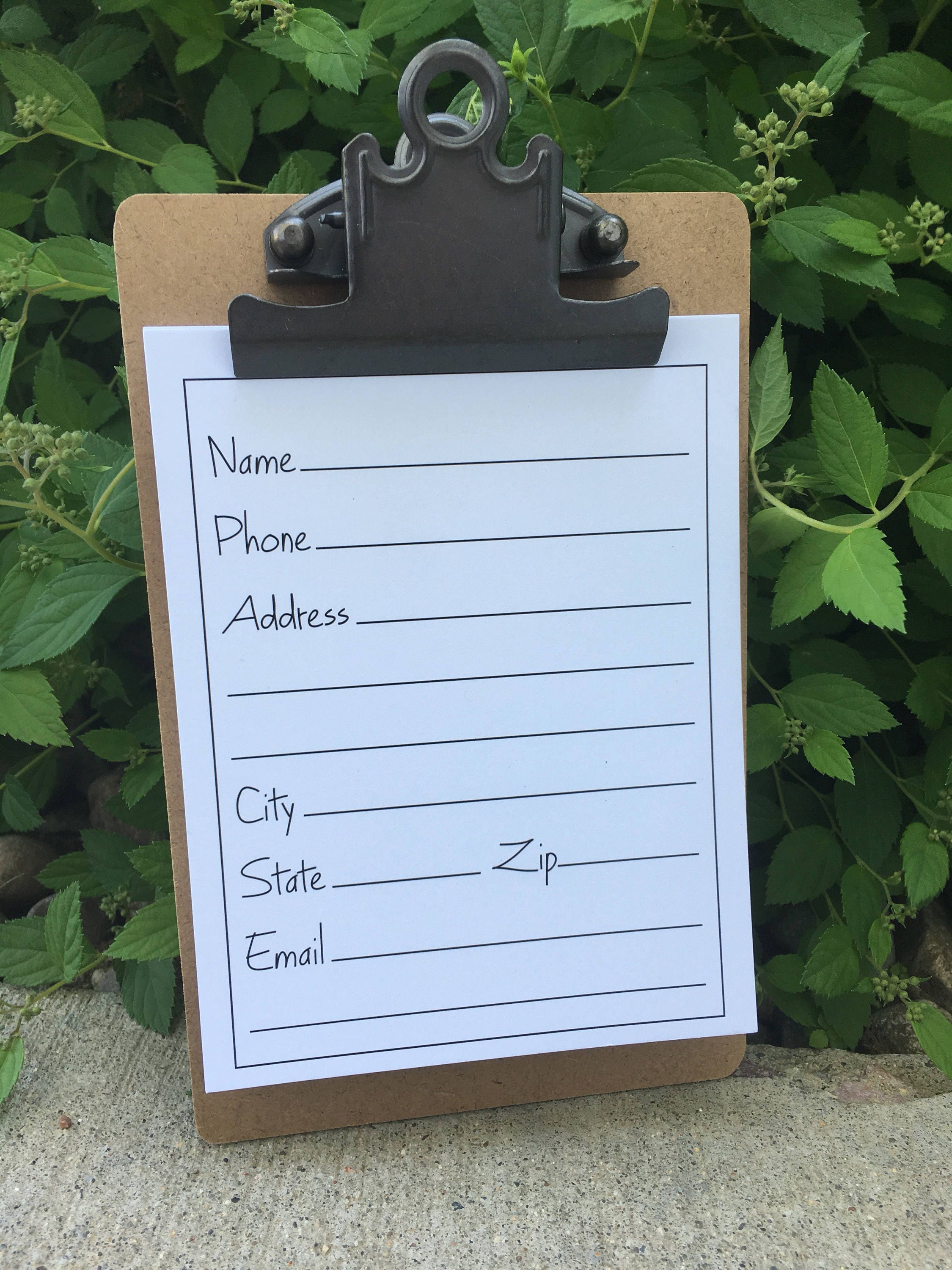 Address Cards Address File Cards File Box