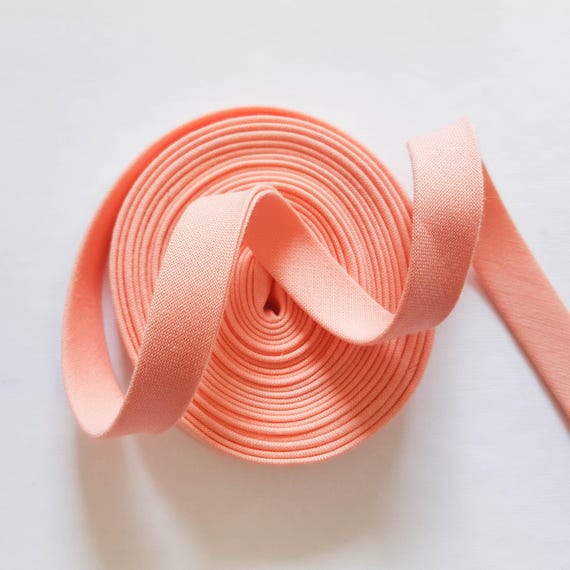 Double Fold Bias Tape Kona Cotton Peach