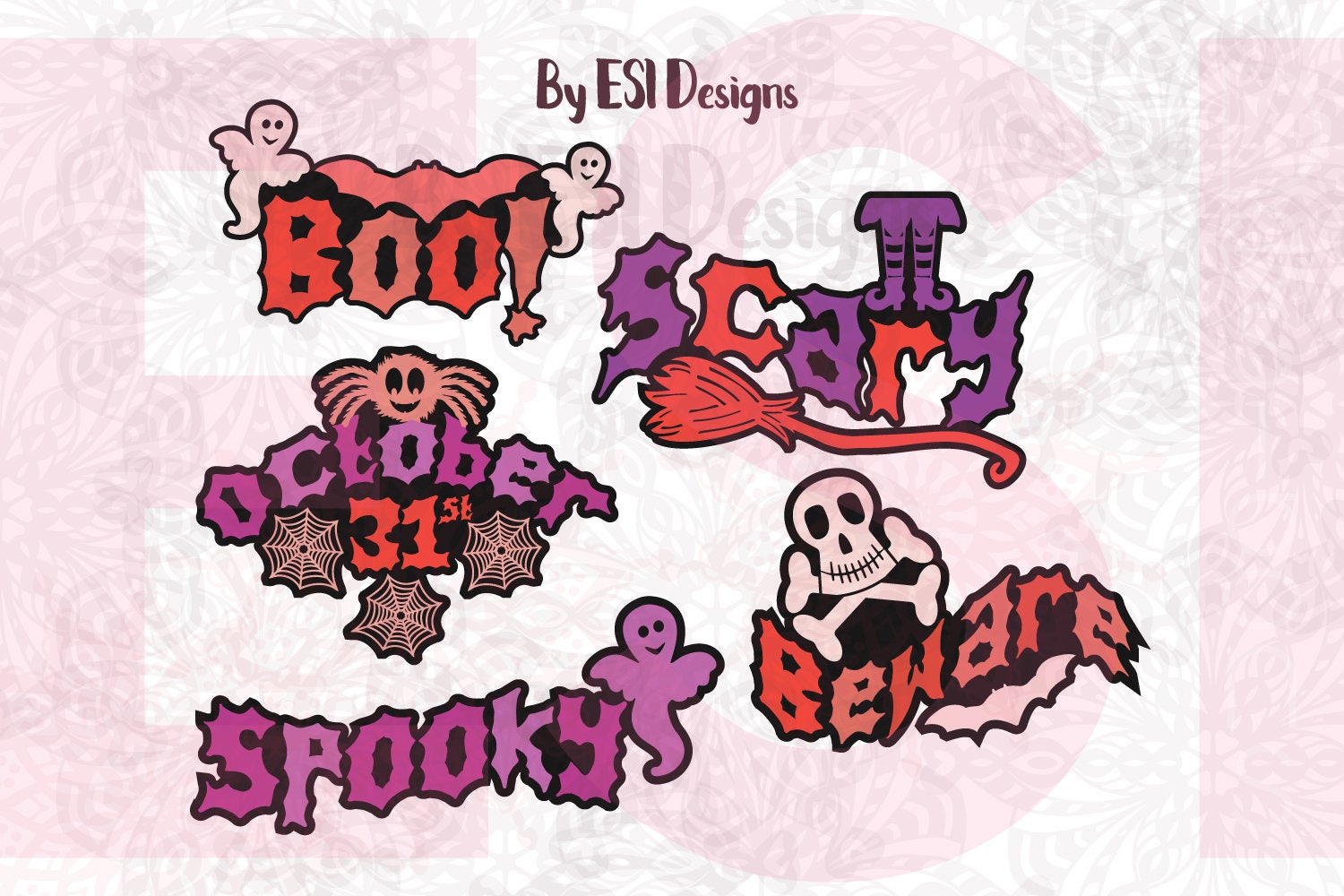 Download Halloween svg Spooky Beware Boo October 31st Scary
