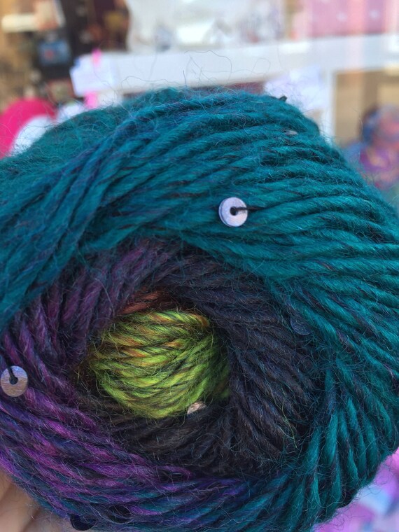 Rico Design yarn Comet Galaxy DK with sparkly