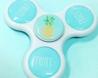 Fruit Fidget Spinner Pineapple Watermelon Apple Coconut Hello Gyro Autism ADHD Stress Free Relief Kids Adults