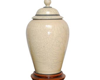 Asian Ginger Jar with Stand Jardiniere