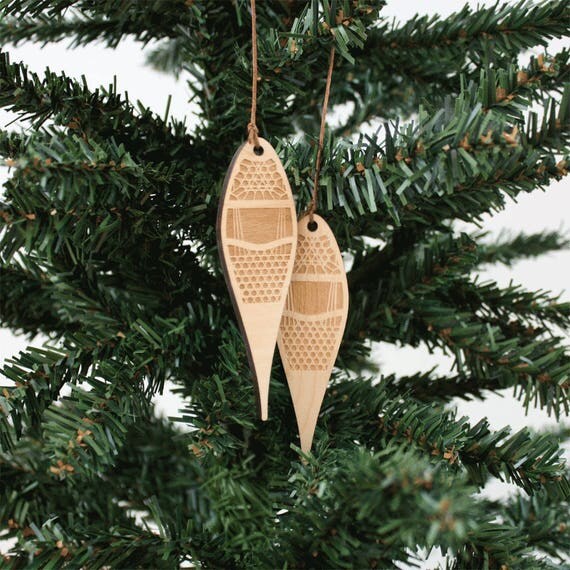 Snowshoes Ornament Christmas Ornament Holiday Decoration