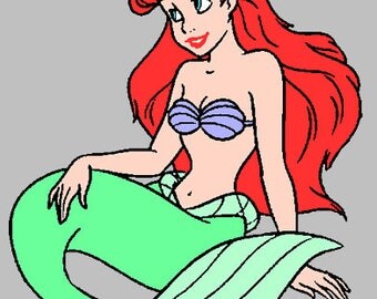 Disney Ariel SVG, T shirt SVG, decal SVG