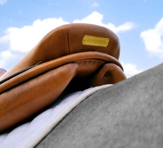 Custom Horse Saddle Nameplate