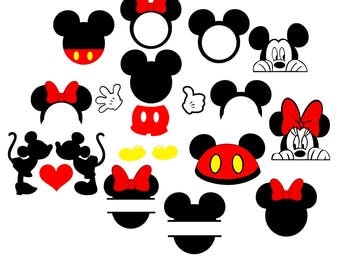 Mickey svg,disney svg, minnie mouse svg, peeking mickey svg, peeking minnie svg, Mickey and minnie, Mickey head svg, Minnie head svg