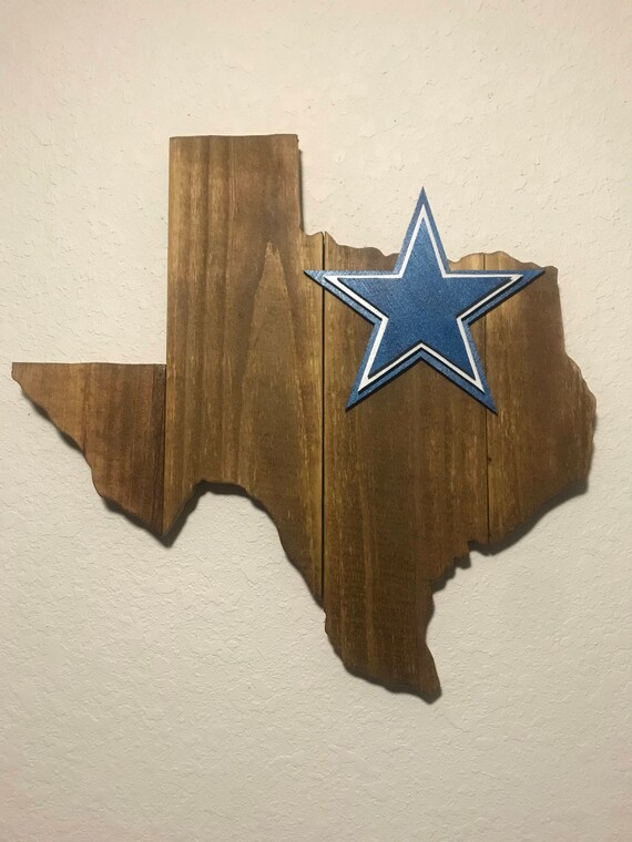 Dallas Cowboys Wooden Wall Art