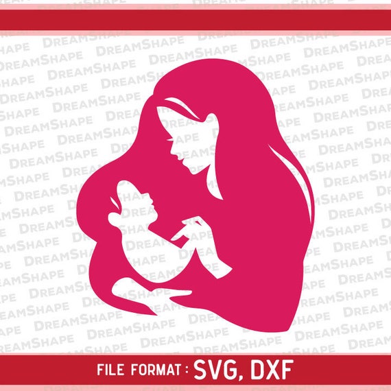 Download Mother and Baby SVG Files Mother and Baby SVG Cutting Files