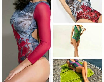 Swimsuit, costume that leaves no signs