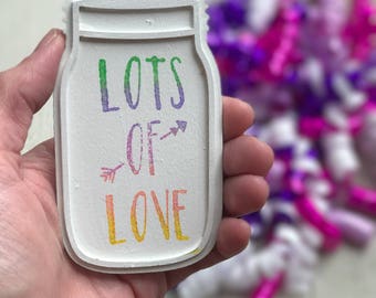 Mason Jar Magnets / Wood Magnets / Cute Fridge Magnets / Baby shower favors / Party Favors / Wedding Favors / Custom Magnets / Custom Favors