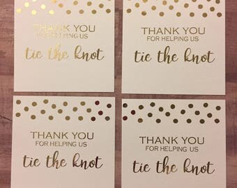 Bridesmaid Thank You Card // Will You Be My Bridesmaid // Note Card // Wedding Thank You