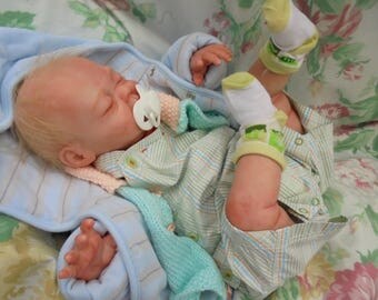 Sorry sold orders taken reborn baby Sonny realistic newborn 20" 6lb 9oz artist painted JosyNN sculpt Denise Pratt