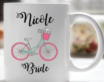 Wedding Party Coffee Mugs, Bride Mug, Maid of Honor Mug, Bridesmaid Mug