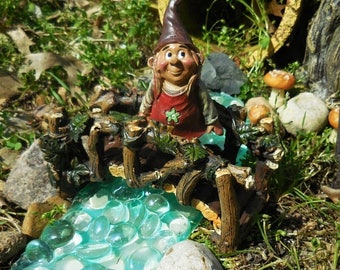 20% OFF STOREWIDE Fairy Garden Gnome, Miniature Gnome for your Fairy Garden, Terrarium, and Outdoor Miniature Garden Decorations